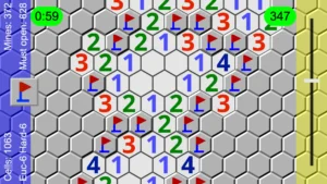 Non-Euclidean Minesweeper 3