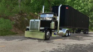 Peterson 5710D Chipper and Chip Trailer 2